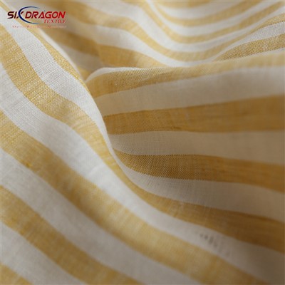 Preja barvana lanena tkanina